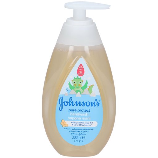 Johnson's Baby Pure Protect Sapone Mani Bambini 300 ml