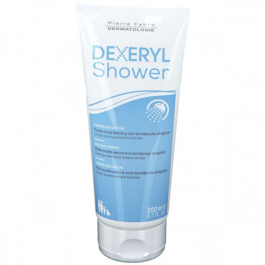 Pierre Fabre Dexeryl Shower Cream 200ml - Deterge e Idrata la Pelle Secca