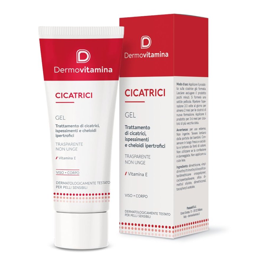 Dermovitamina Cicatrici Gel, 30 ml 