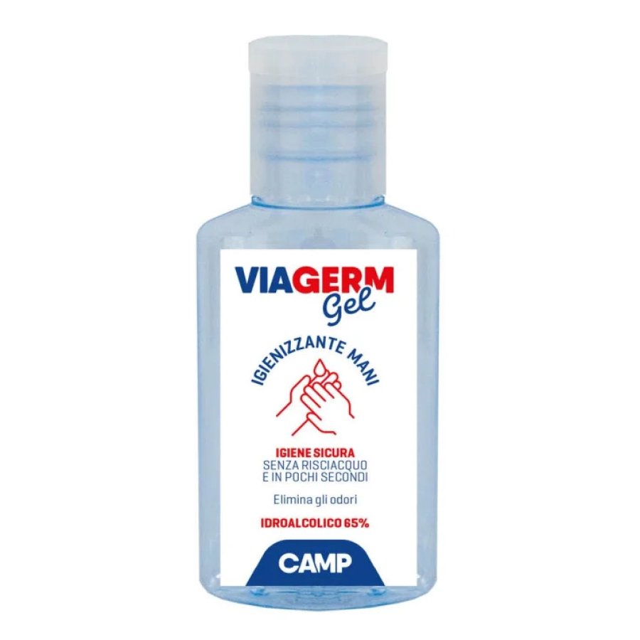 ViaGerm Gel Igienizzante Mani Camp, 100 ml