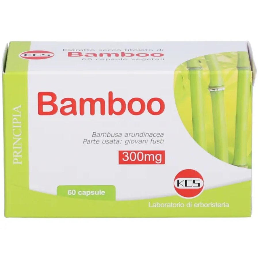 Kos Principia, Bamboo Estratto Secco, 60 Capsule