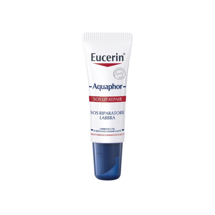 Eucerin Aquaphor - Sos Riparatore Labbra, 10ml