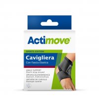 Cavigliera Elastica Actimove - Sport Taglia S, Supporto per Caviglia, Fascia Elasticizzata