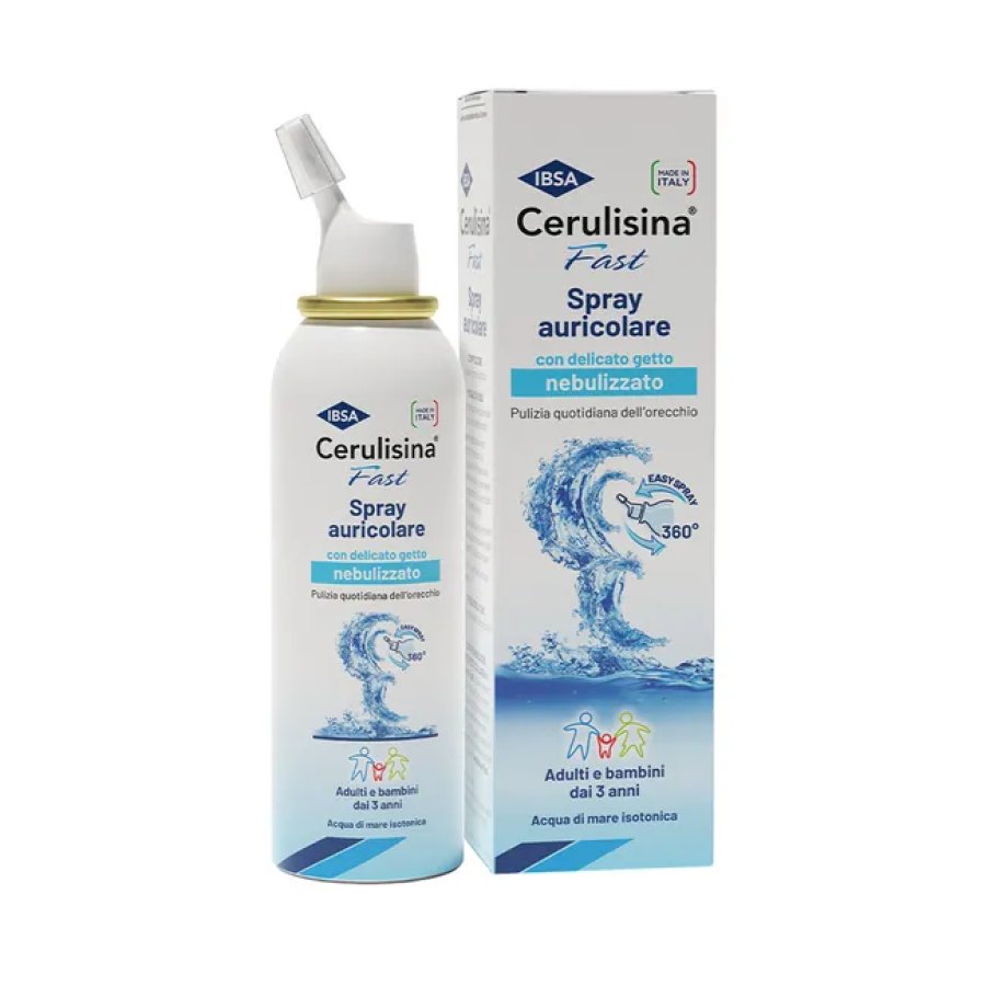 Cerulisina Fast Spray Auricolare Adulti e Bambini, 100 ml