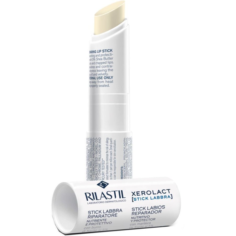 Rilastil, Xerolact Stick Labbra, 4,8 ml