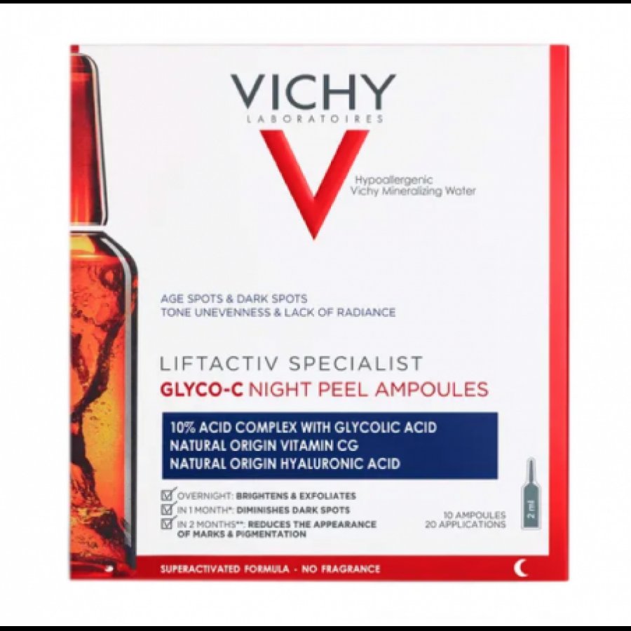 Vichy Liftactiv Specialist Glyco-C Anti-Macchie 10 Ampolle Trattamento viso esfoliante