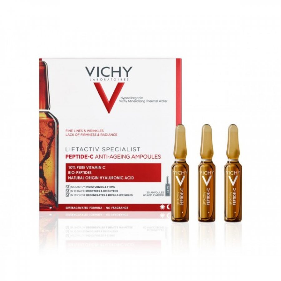 Vichy Liftactiv Specialist Peptide-C 10 fiale da 1,8ml - Trattamento viso antiossidante