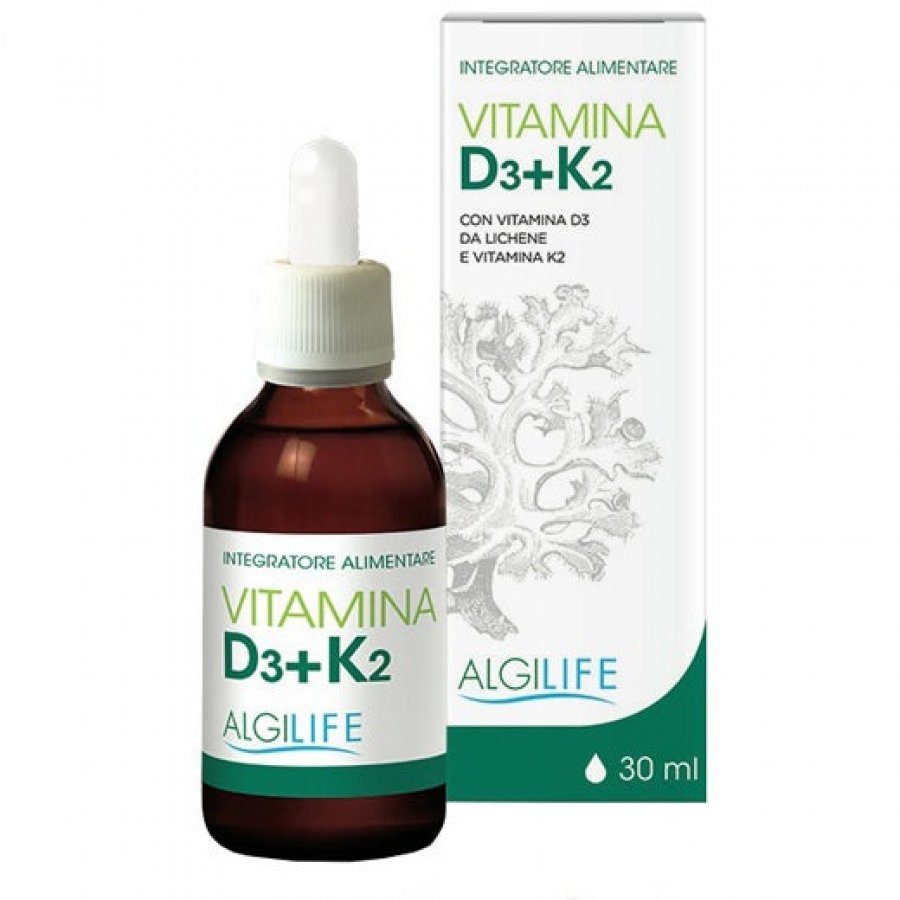 Algilife - Vitamina D3+K2 Gocce 30ml