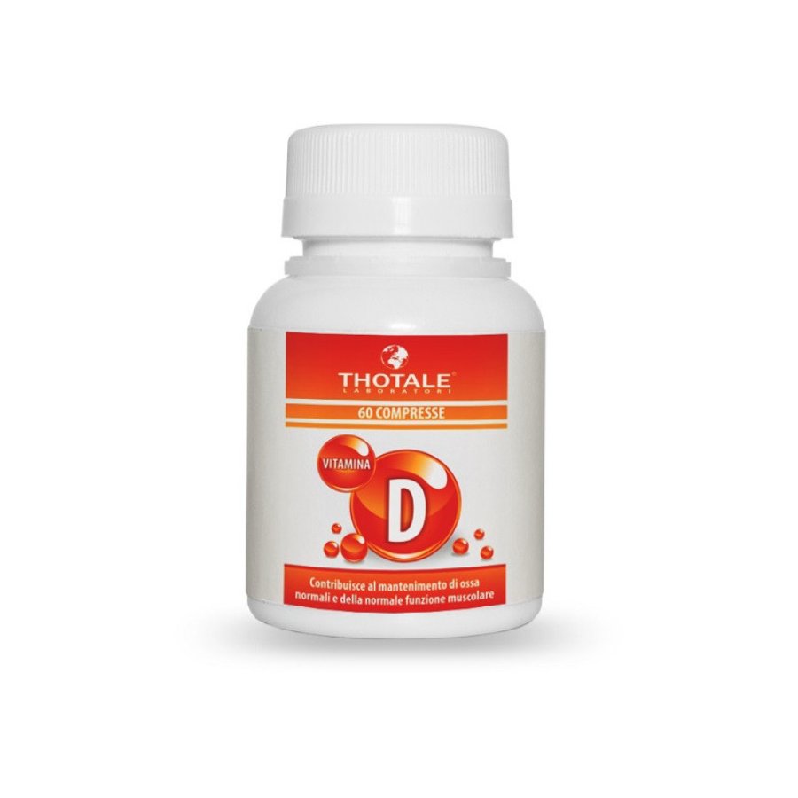 Thotale Vitamina D, 60 compresse