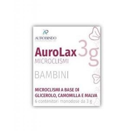 AUROLAX MICROCLISMI BAMBINI 6P