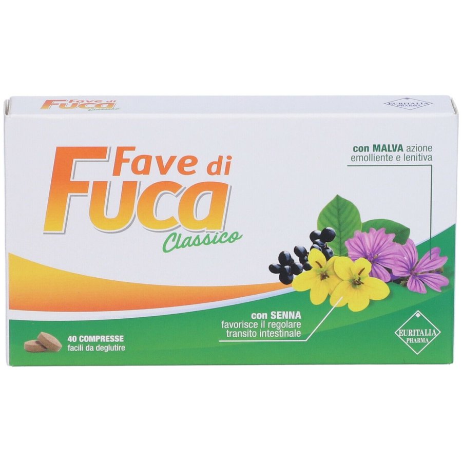 Euritalia Pharma, Fave Di Fuca Classico, 40 Compresse