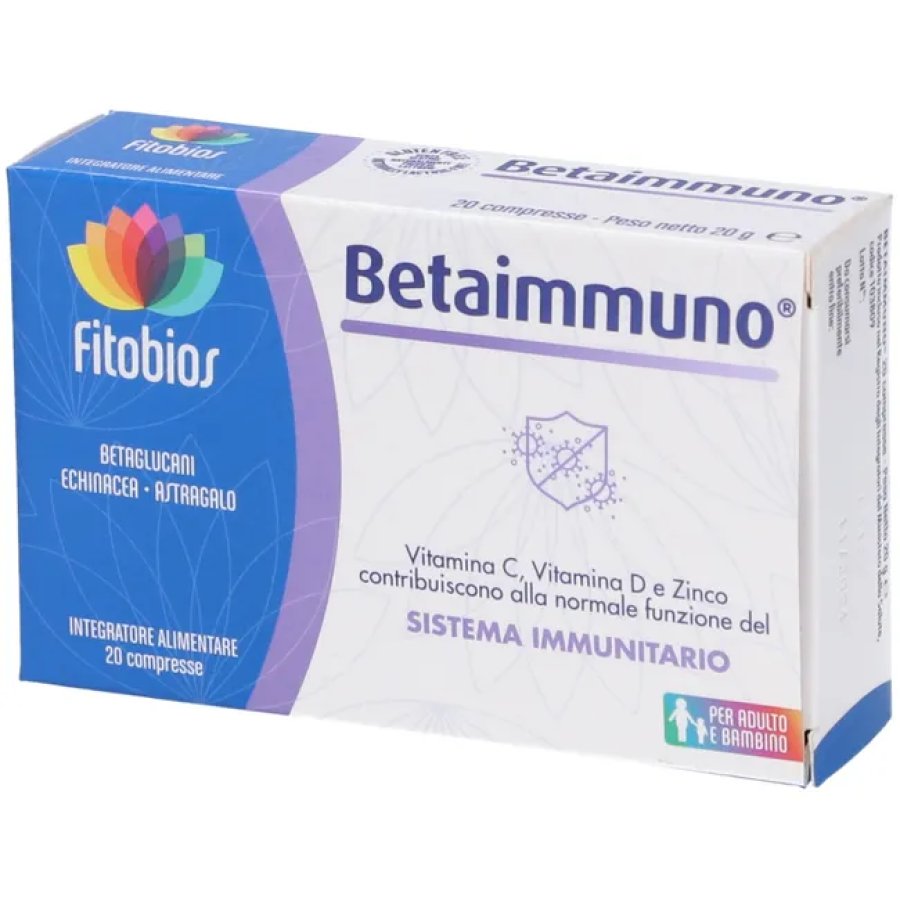 Betaimmuno 20 Compresse - Integratore per il Sistema Immunitario