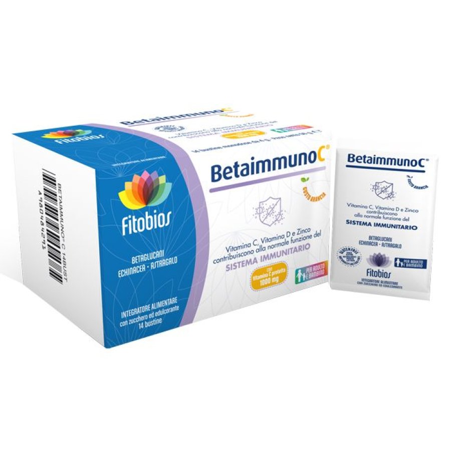Betaimmuno C 14 Bustine - Integratore di Vitamina C