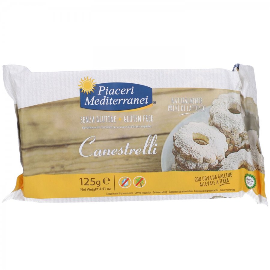 Piaceri Mediterranei Canestrelli 125g - Deliziose Biscotti alla Pasta Frolla