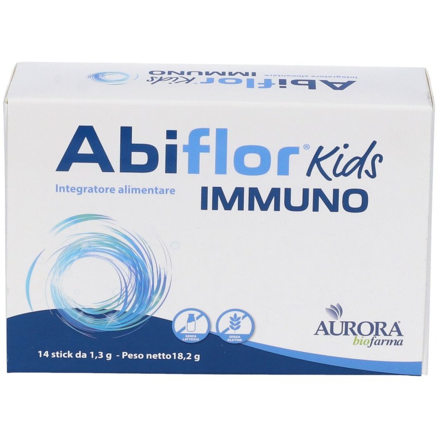 Aurora Biofarma, Abiflor Kids Immuno, 14 Stick Orali