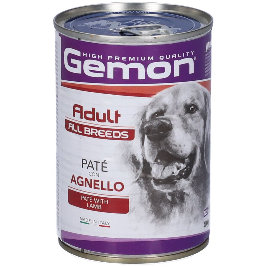 Gemon Dog Adult Paté con Agnello, 400 g Gemon Dog Adult Paté con Agnello, 400 g