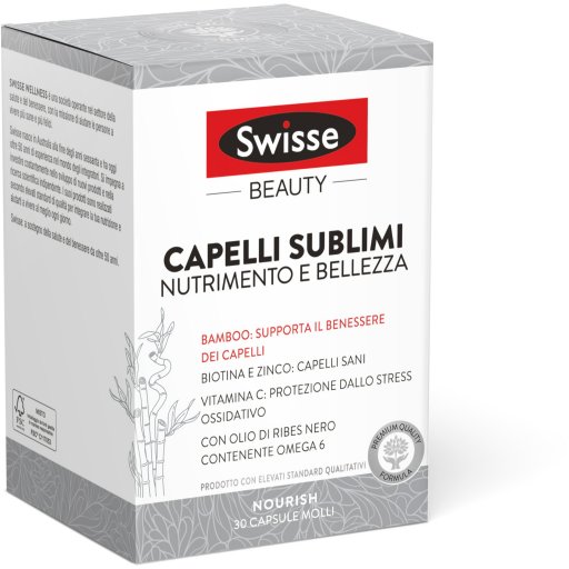 Swisse - Capelli Sublimi 30 Capsule | Integratore per la Bellezza e la Salute dei Capelli
