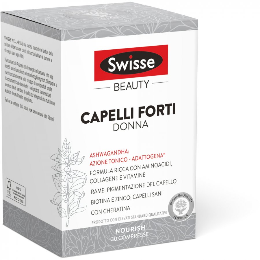 Swisse - Capelli Forti Donna 30 Compresse