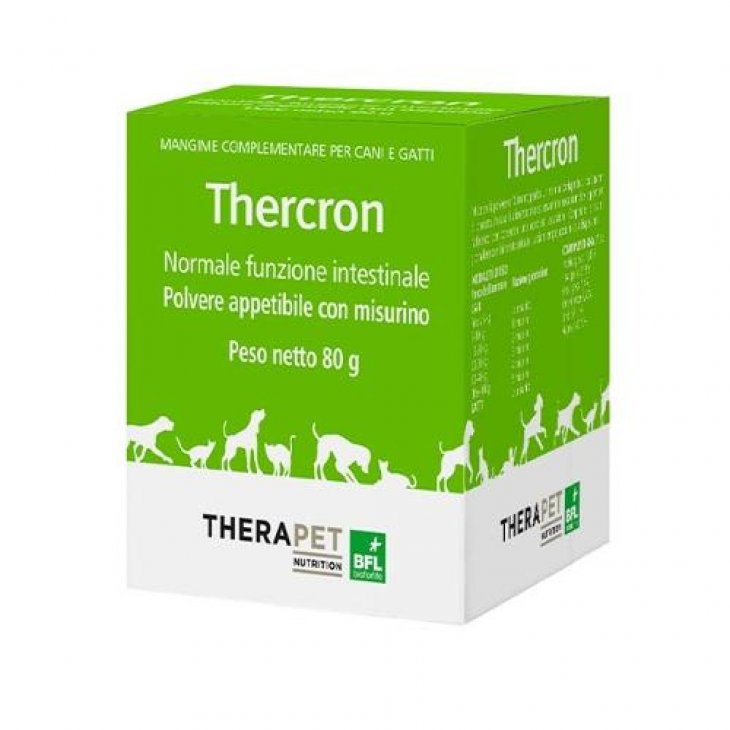 Thercron Cane Gatto Polvere 80g - Integratore per la Salute degli Animali Domestici