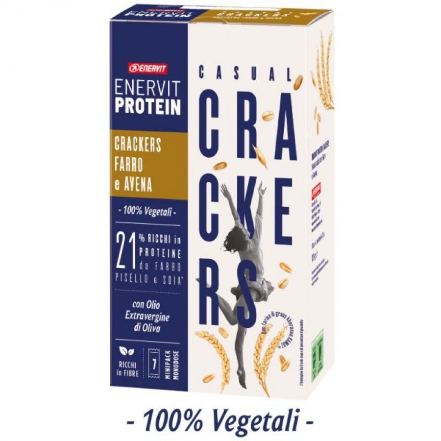 Enervit Protein Crackers Farro Avena 7 Minipack