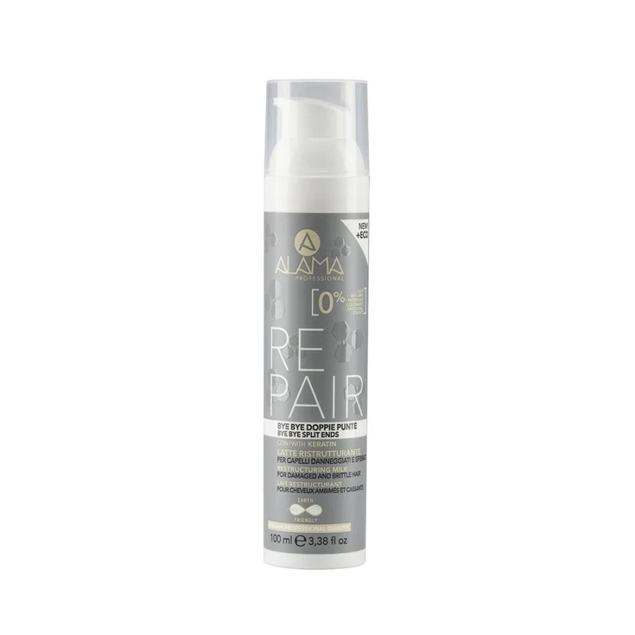 Alama Repair Bye Bye Doppie Punte Latte Ristrutturante, 100 ml Alama Repair Bye Bye Doppie Punte Latte Ristrutturante, 100 ml