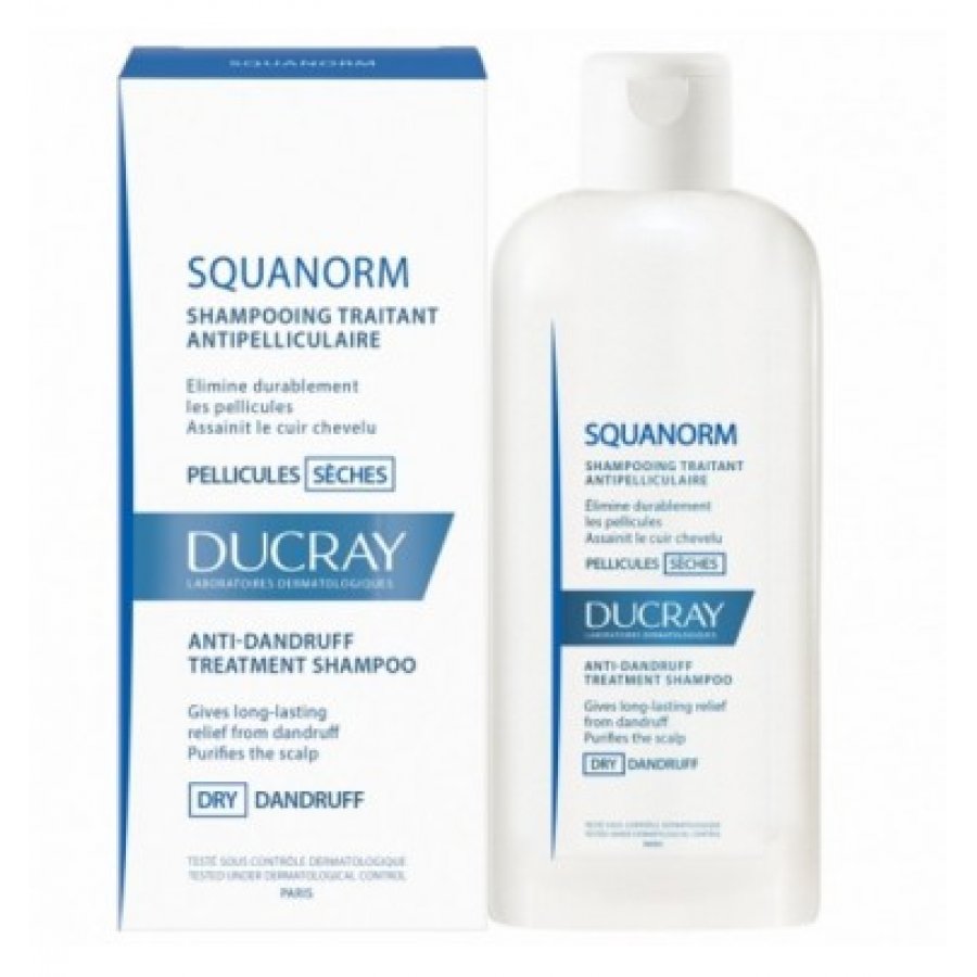 Ducray Squanorm Shampoo Trattante Forfora Secca 200ml