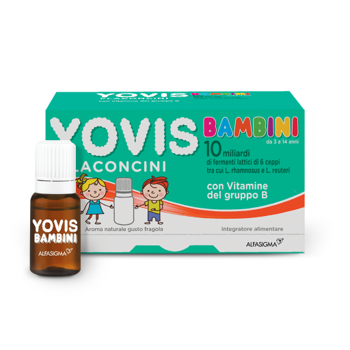 Yovis - Integratore Probiotico Bambini Flaconcini Fragola 10x10 ml