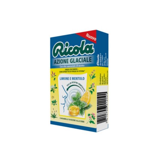 Ricola Azione Glaciale Limone E Mentolo 50g