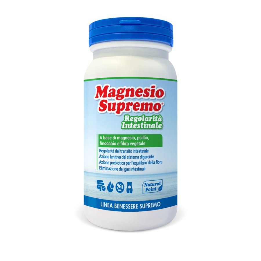 Natural Point, Magnesio Supremo Regolarità Intestinale, 150 g