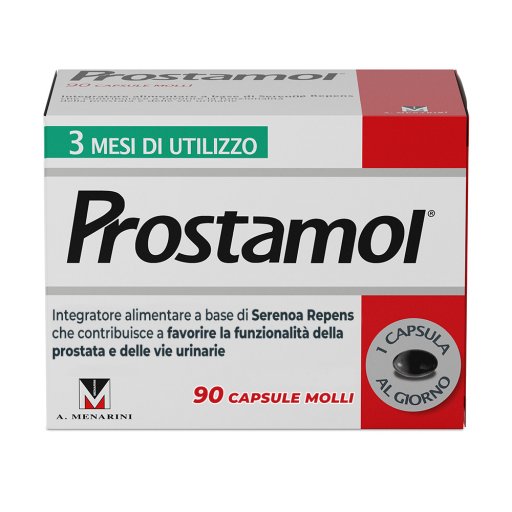 Prostamol: Integratore per la Salute di Prostata e Vie Urinarie - 90 Capsule Molli