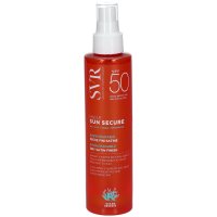 SVR Sun Secure Olio Secco SPF50+ 200ml - Protezione Solare Satinata per Viso, Corpo e Capelli