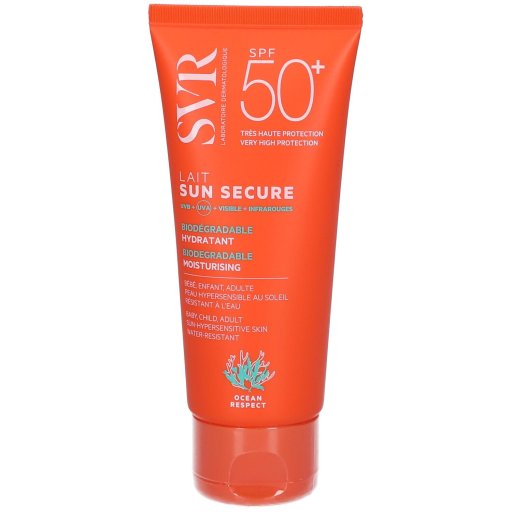 SVR Sun Secure Lait SPF50+ 100ml - Latte Solare Idratante Invisibile