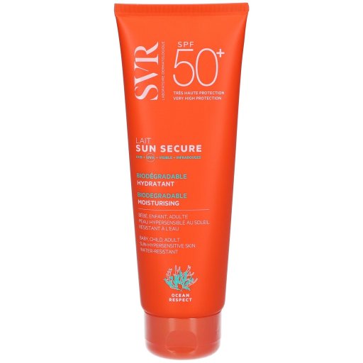 SVR Sun Secure Lait SPF50+ 250ml - Latte Solare Alta Protezione per Pelli Secche
