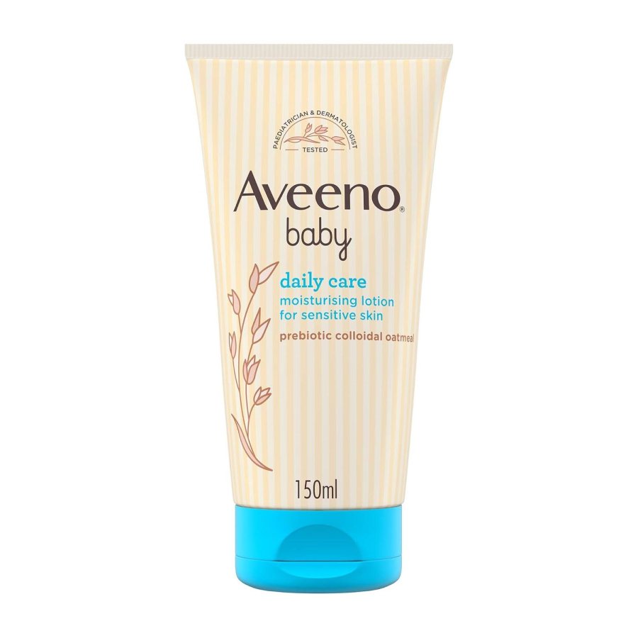 Aveeno Baby Daily Care Crema Idratante Viso e Corpo, 150 ml