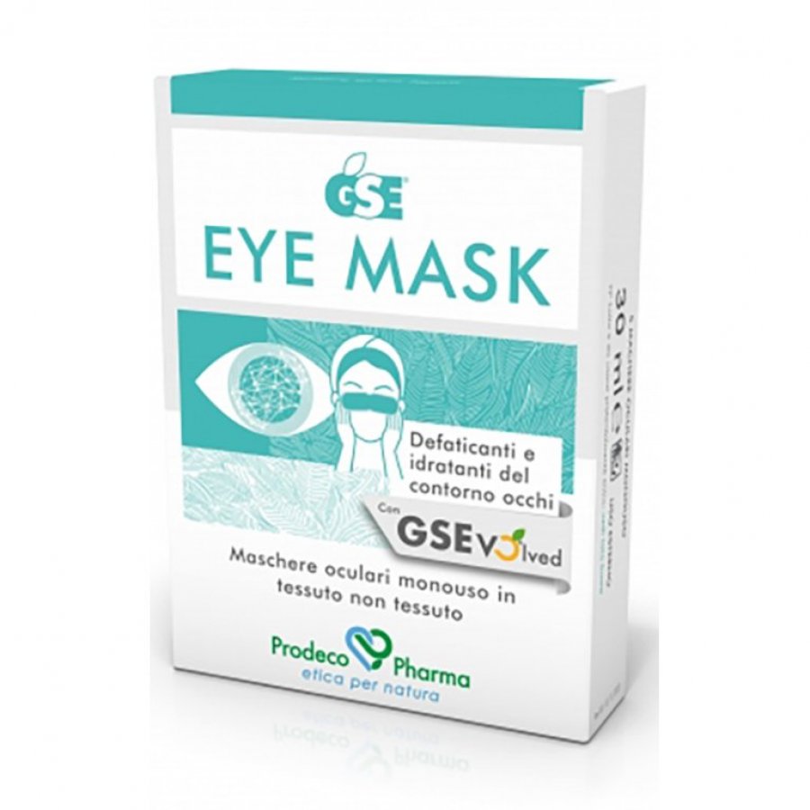 GSE Eye Mask 40ml - Maschere Oculari Monouso con Estratto di Semi di Pompelmo