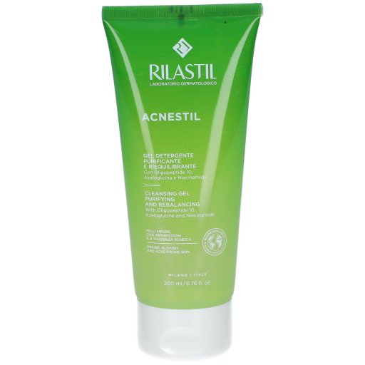 Rilastil, Acnestil Gel Detergente, 200 ml