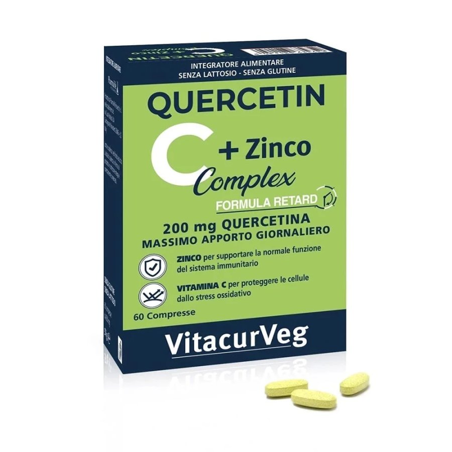 Pharmalife Research, Quercetin C + Zinco Complex, 60 Compresse