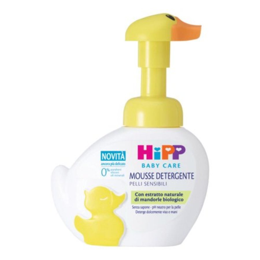 HiPP Baby, Paperella Fun Mousse Detergente Pelli Sensibili, 250 ml