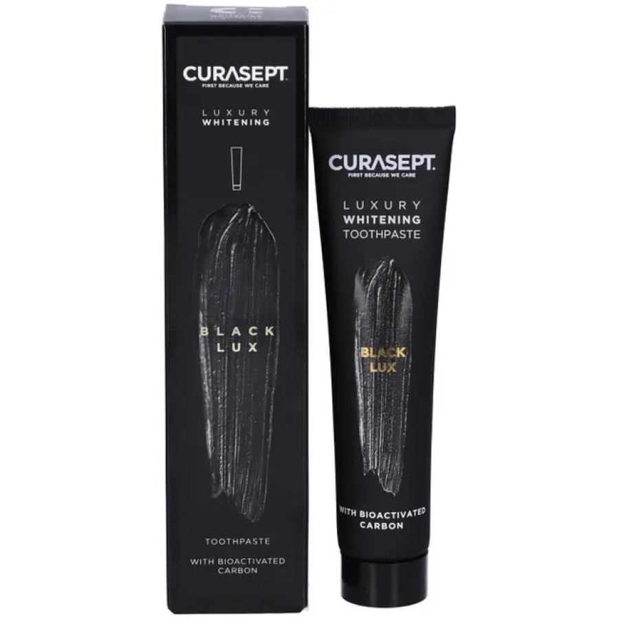 Curasept Black Luxury Whitening Dentifricio 75 m