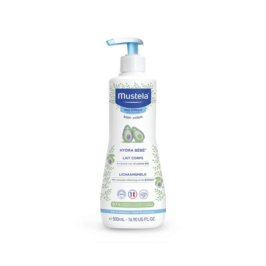 Mustela, Hydra Bébé Latte Corpo Idratante Protettivo, 500 ml