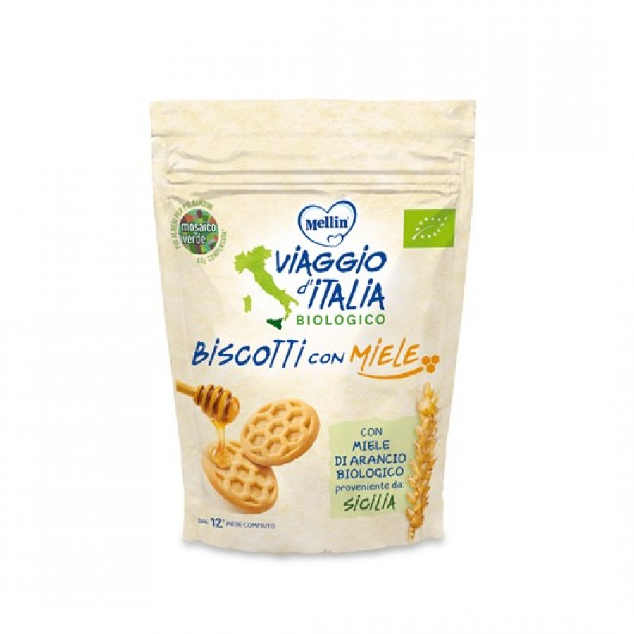 Mellin Bio Biscotto Miele 150g - Cereale Antico per Bambini