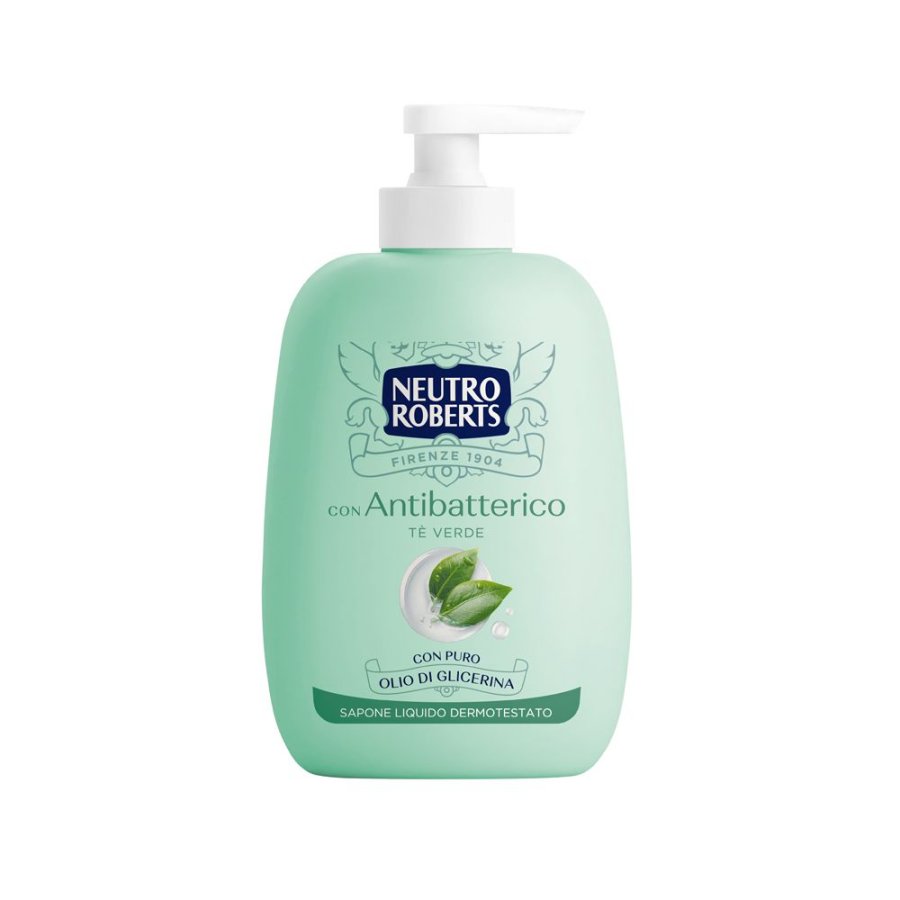 Neutro Roberts Sapone Liquido Antibatterico, 200 ml Neutro Roberts Sapone Liquido Antibatterico, 200 ml