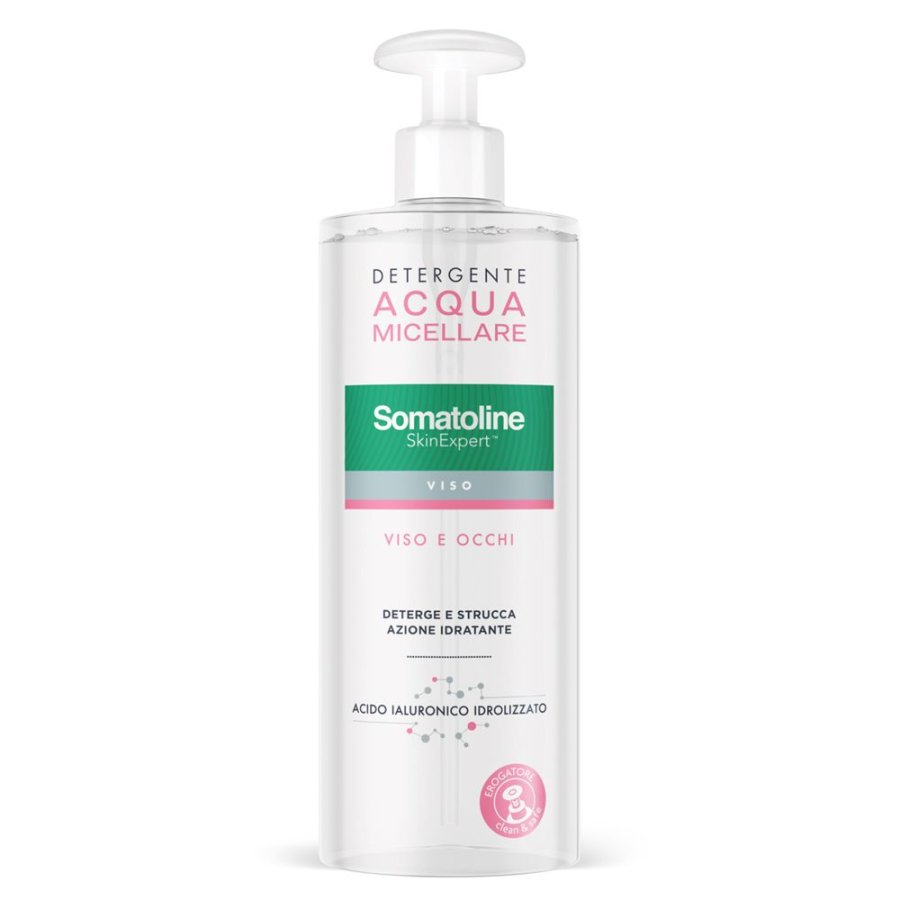 Somatoline Skin Expert Acqua Micellare Viso e Occhi Idratante, 400 ml