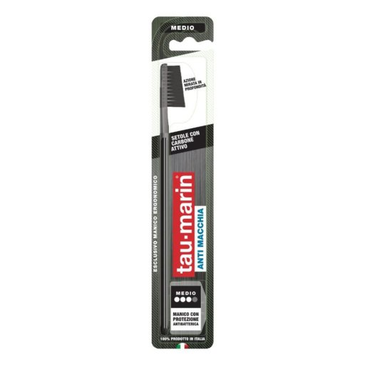 Tau-Marin, Spazzolino Professional Black, 1 Pezzo