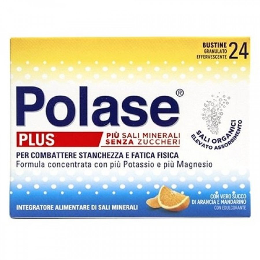 Polase Plus - Integratore Alimentare 24 Bustine, supporto energetico e vitaminico