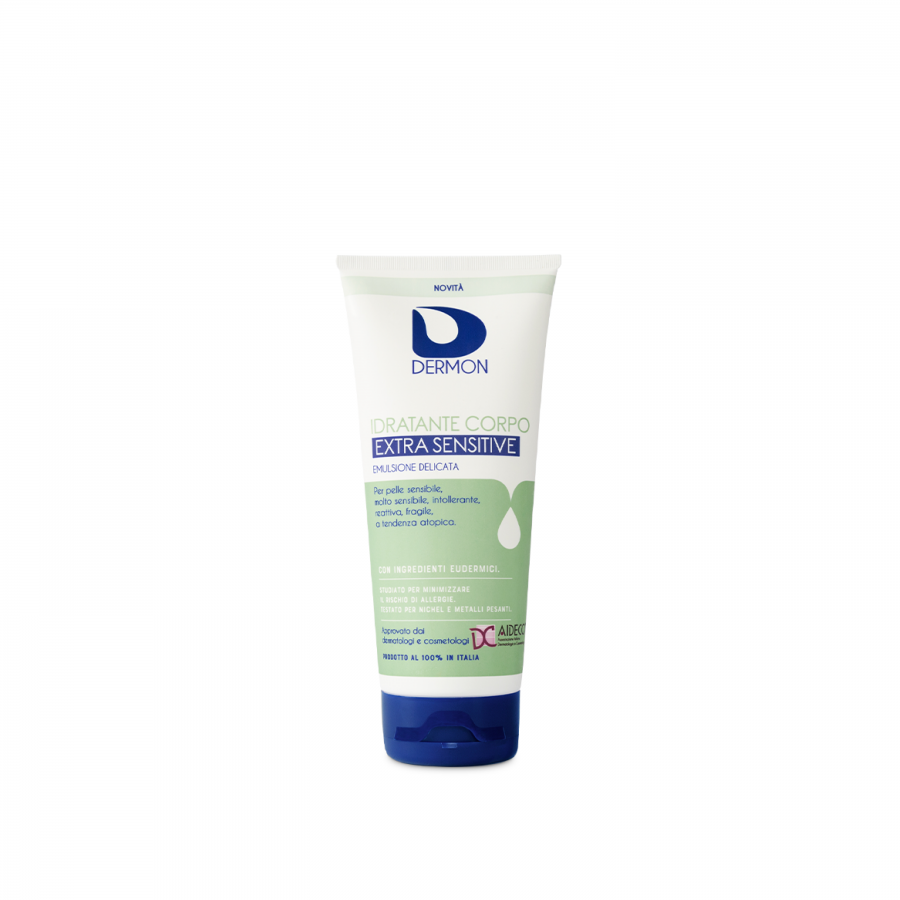 Dermon - Idratante Corpo Extra Sensitive 200ml - Idratazione Dolce per Pelle Sensibile