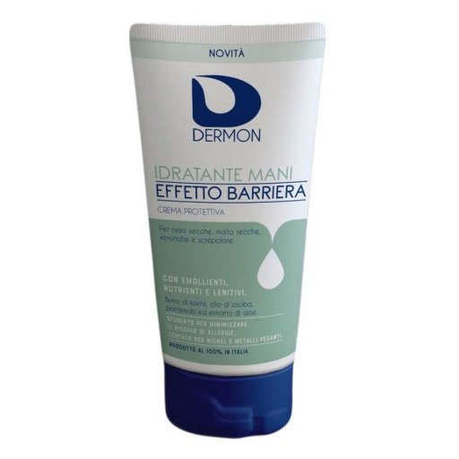 Dermon - Crema Mani Effetto Barriera 100ml - Idratazione e Protezione per Mani Morbide