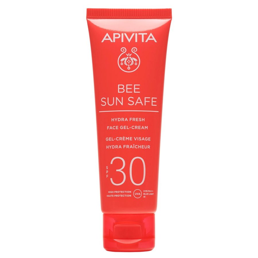 Apivita Bee Sun Safe Hydra Fresh Crema Gel Viso SPF 30, 50 ml