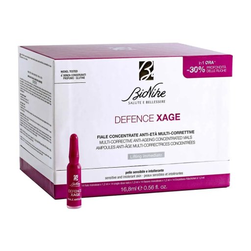 Bionike, Defence Xage Fiale Concentrate Anti Età Multi-Correttive, 14 Fiale