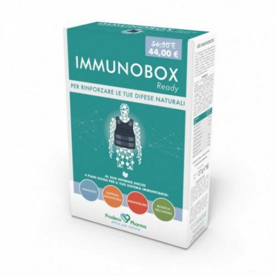 Immunobox Ready 1 - GSE Immunobiotic 30 Compresse + 2 GSE Symbiotic 10 Flaconi - Supporto Immunitario Completo